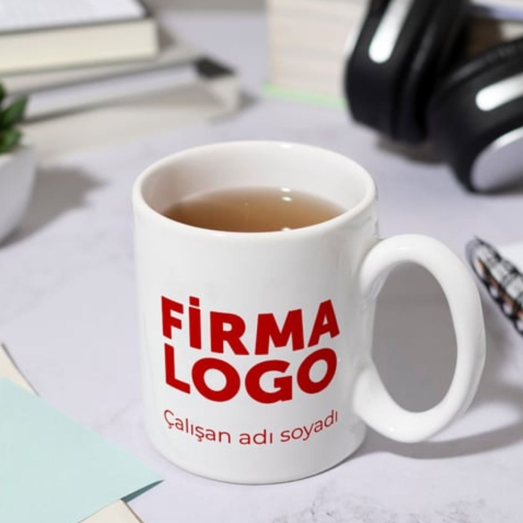 Firmalara Özel Logolu Kupa Bardak Kişiye Özel Tasarım