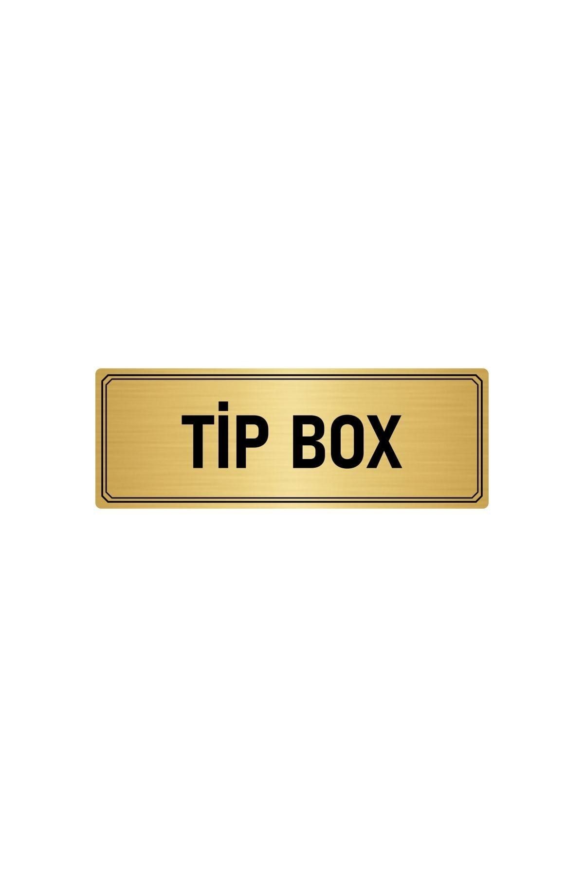 Metal Yönlendirme Levhası, Departman Kapı Isimliği Tip Box 5x20 Cm Altın Renk Kapı İsimlik Tabela