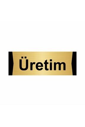 Üretim 5x20cm Altın Renk Metal Yönlendirme Levhası Kapı İsimlik Tabela