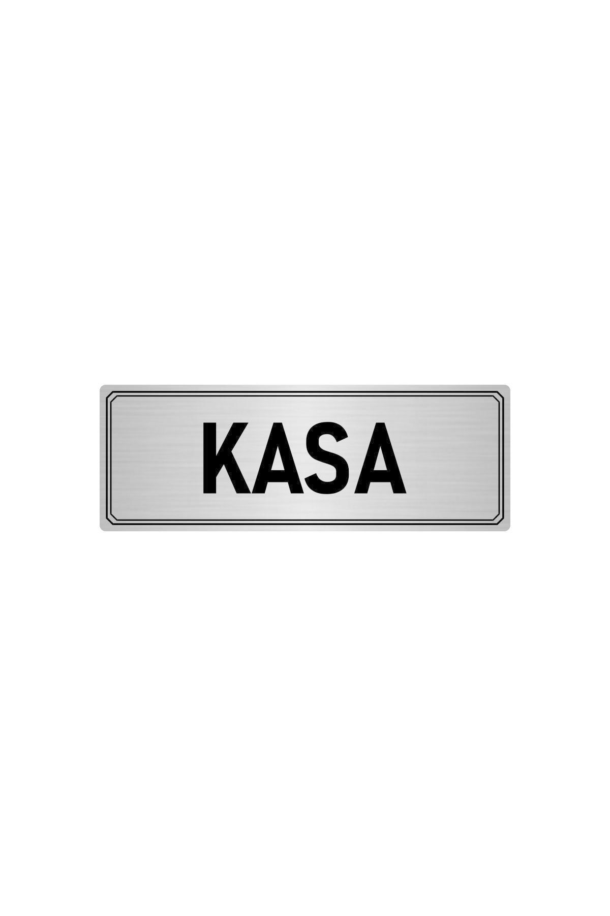 Metal Yönlendirme Levhası, Departman Kapı Isimliği Kasa 10x20 Cm Gümüş Renk Kapı İsimlik Tabela