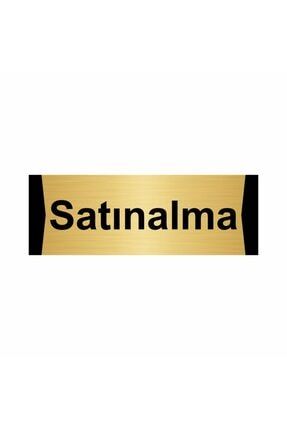 Satınalma 5x20cm Altın Renk Metal Yönlendirme Levhası Kapı İsimlik Tabela