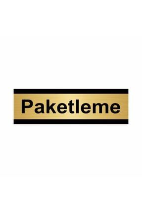 Paketleme 5x20cm Altın Renk Metal Yönlendirme Levhası Kapı İsimlik Tabela